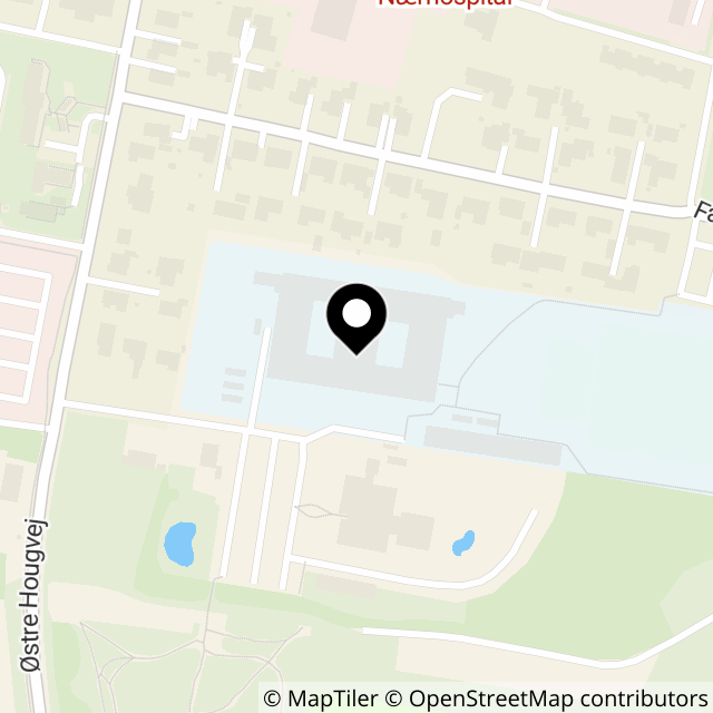 Kort over Østre Hougvej 97