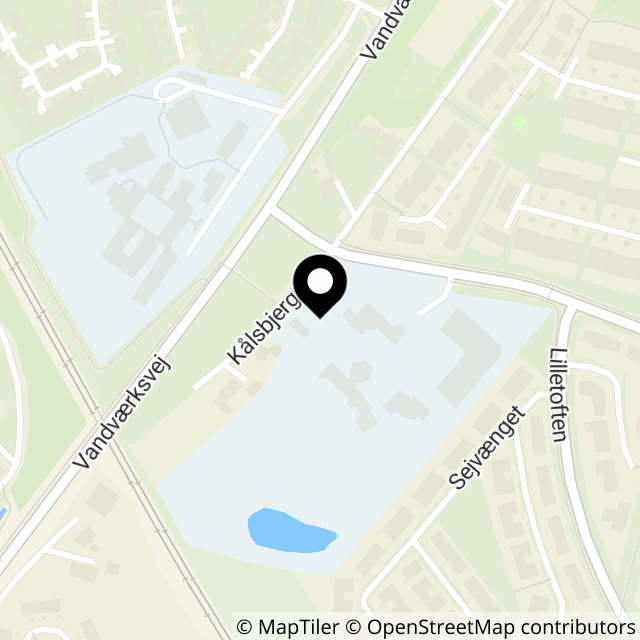 Kort over Kålsbjergvej 35