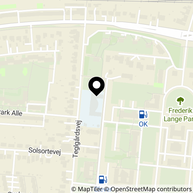 Kort over Teglgårdsparken 38