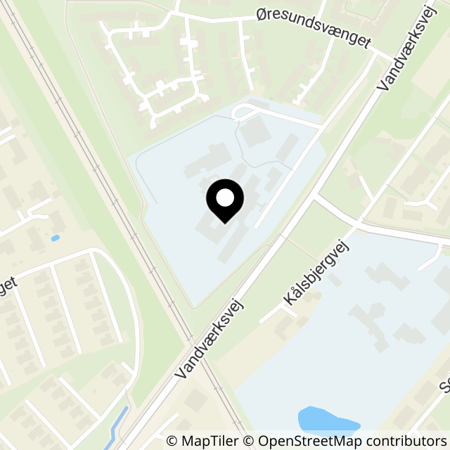 Kort over Øresundsvænget 1