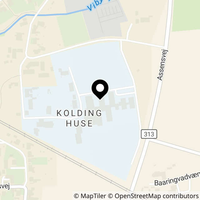 Kort over Olaf-Nielsensvej 7