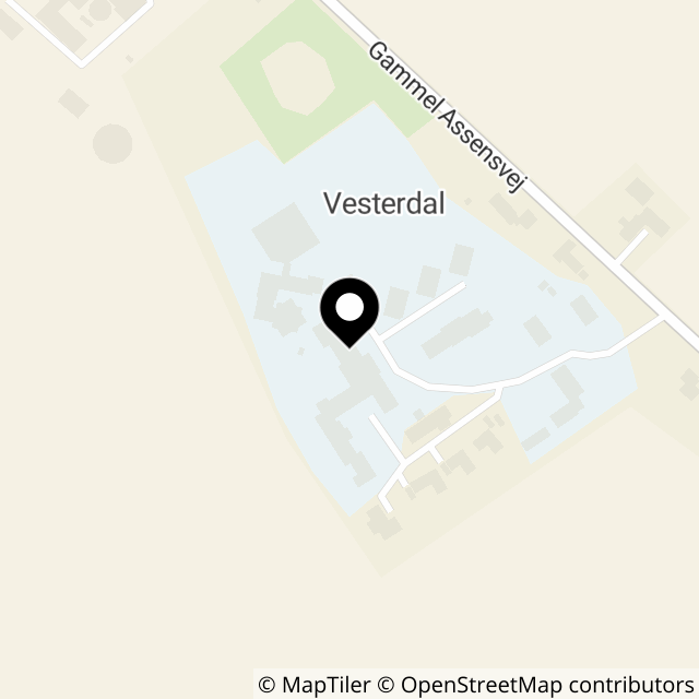 Kort over Gl. Assensvej 12