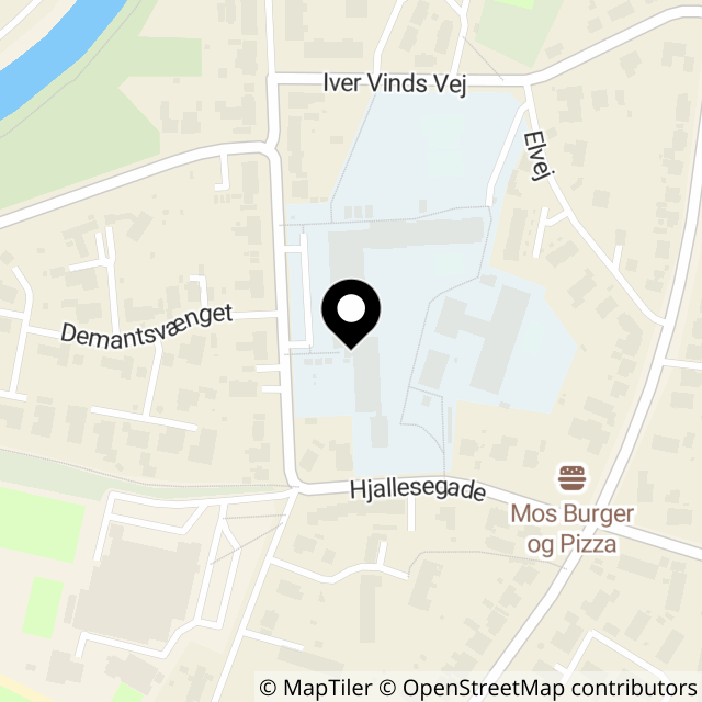 Kort over Demantsvej 30