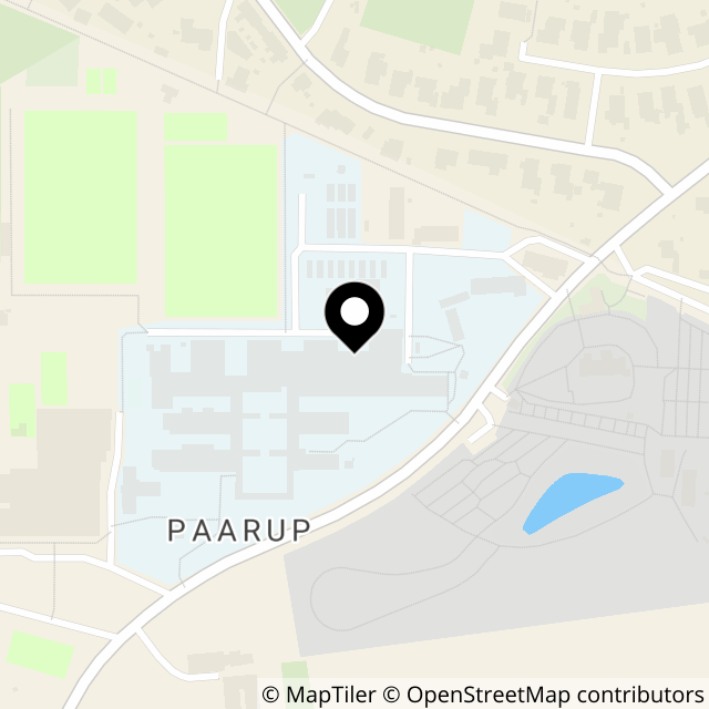 Kort over Paarupvej 19