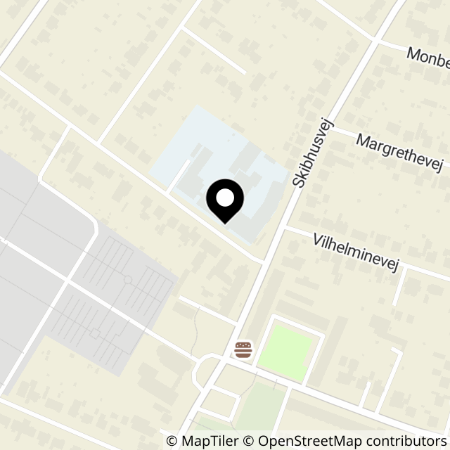Kort over Skibhusvej 188