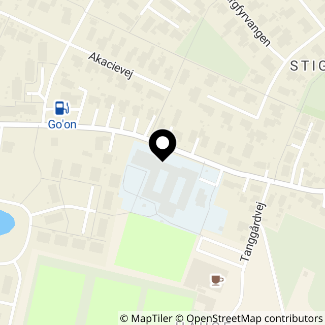 Kort over Stigevej 247