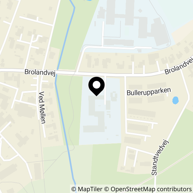 Kort over Brolandvej 11