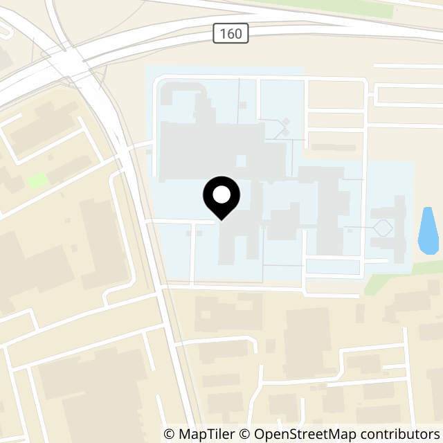 Kort over Blangstedgårdsvej 4