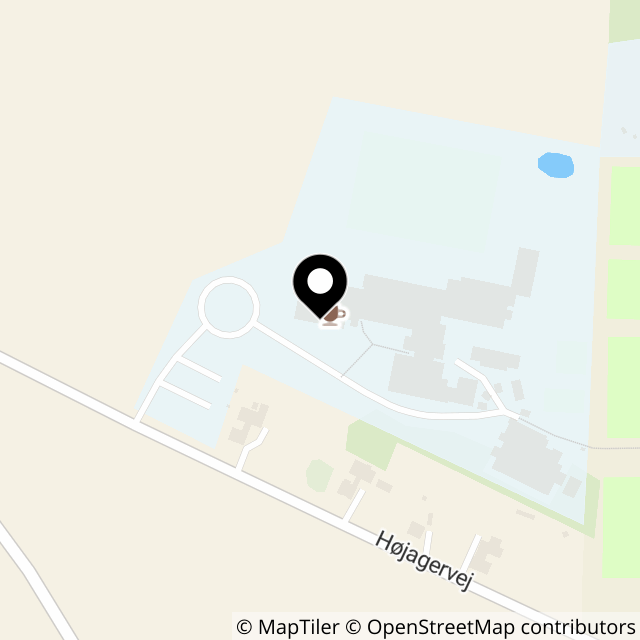 Kort over Højagervej 25