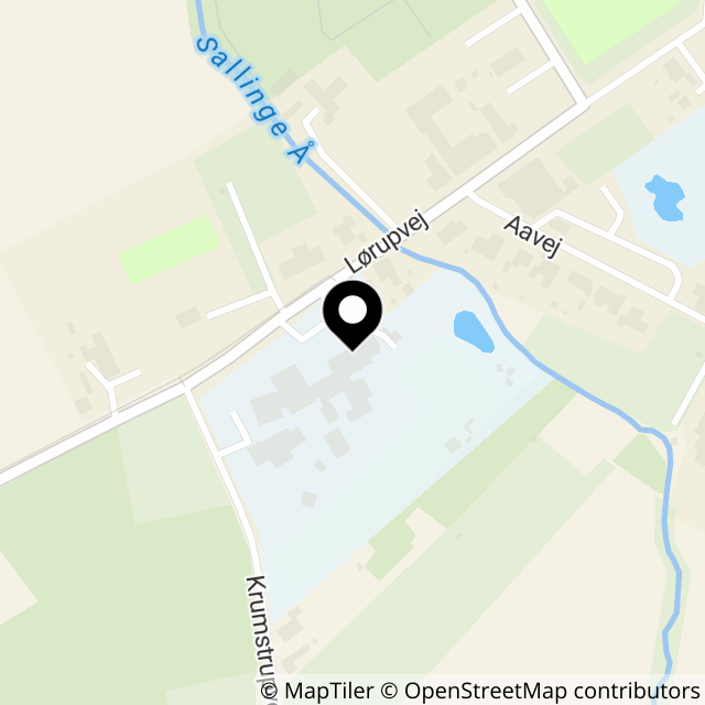 Kort over Gråbjergvej 22