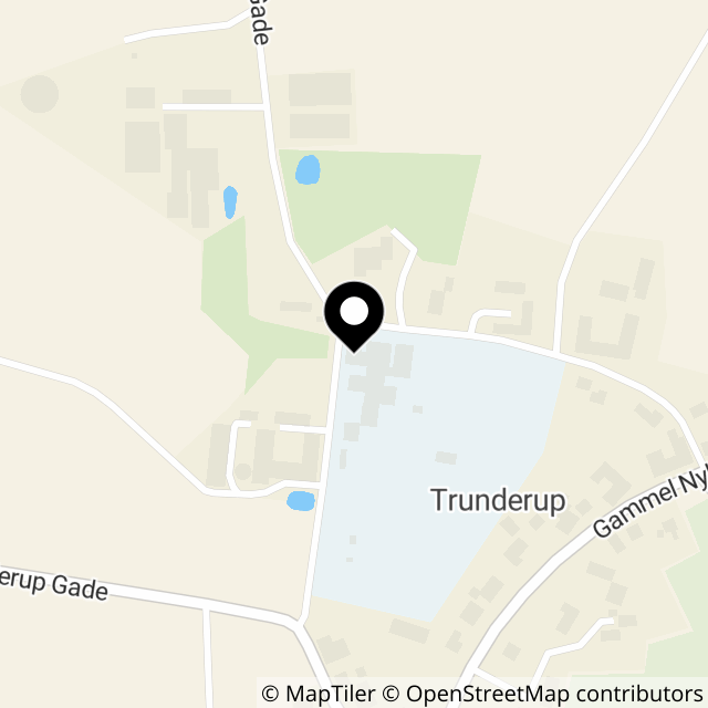 Kort over Trunderup Gade 5