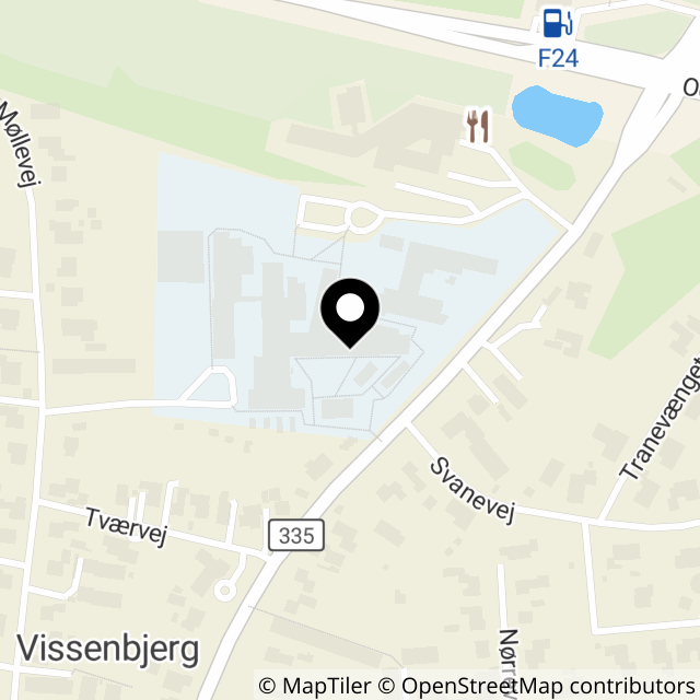 Kort over Søndersøvej 14