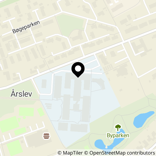 Kort over Overvejen 54 Sdr. Nærå