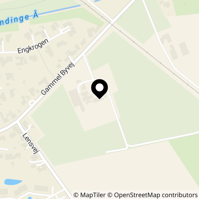 Kort over Gl. Byvej 56
