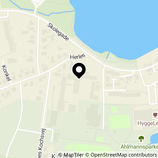 Kort over Degnevænget 2