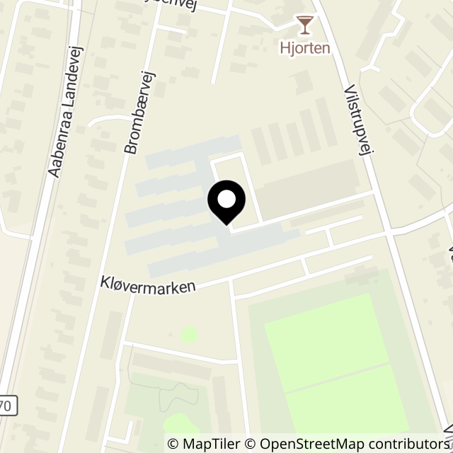 Kort over Kløvermarken 2