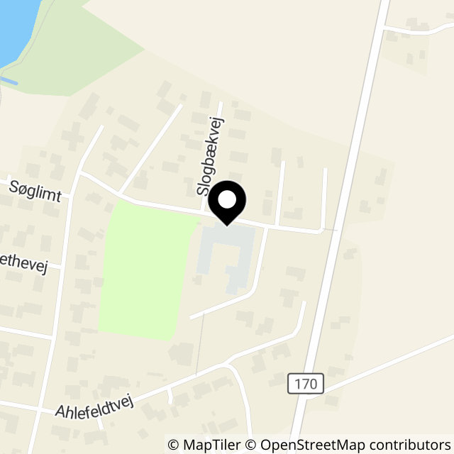 Kort over Søgård Ringvej 1, Søgård