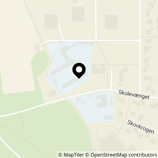 Kort over Skolevænget 12
