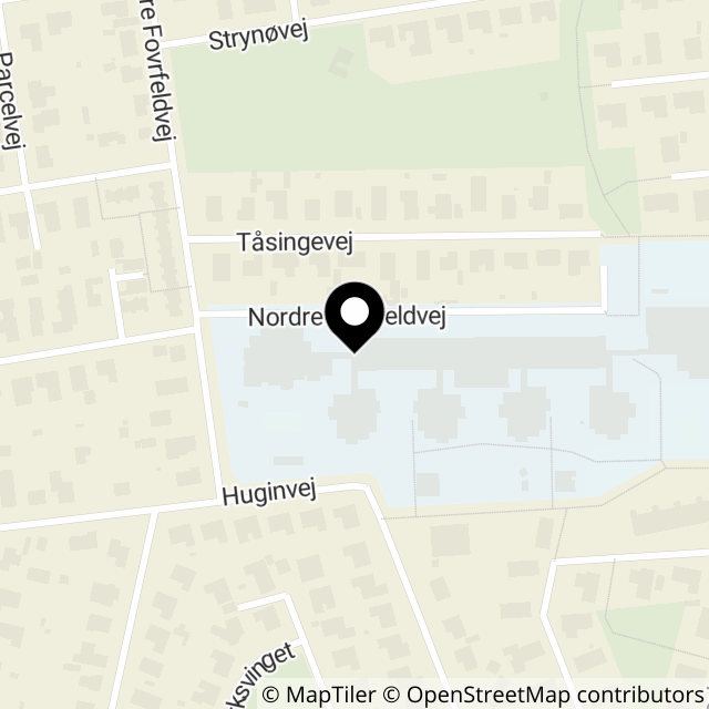 Kort over Ndr Fovrfeldvej 1