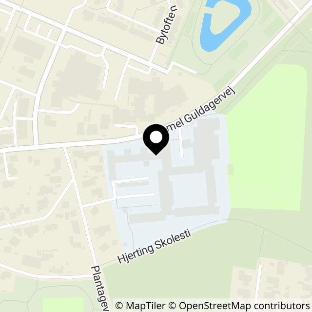 Kort over Gl. Guldagervej 53