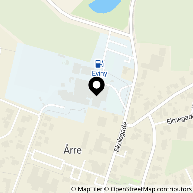 Kort over Vardevej 1A