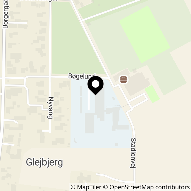 Kort over Bøgelund 6