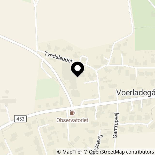 Kort over Tyndeleddet 5, Voerladegård