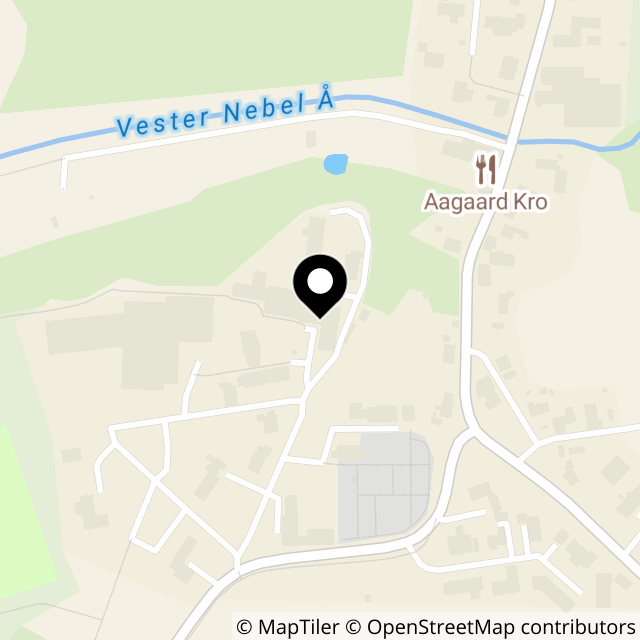 Kort over Kirkebakken 13