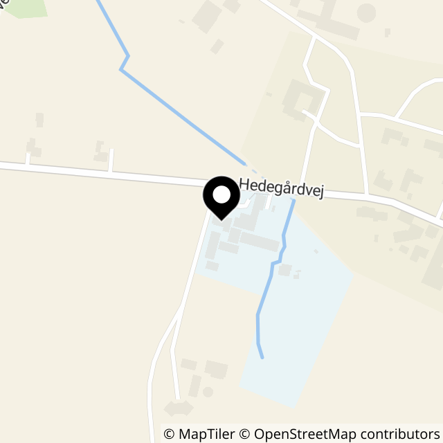 Kort over Hedegårdvej 51A