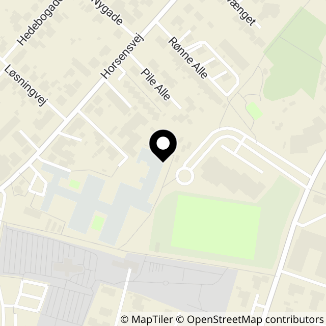 Kort over Østerled 6