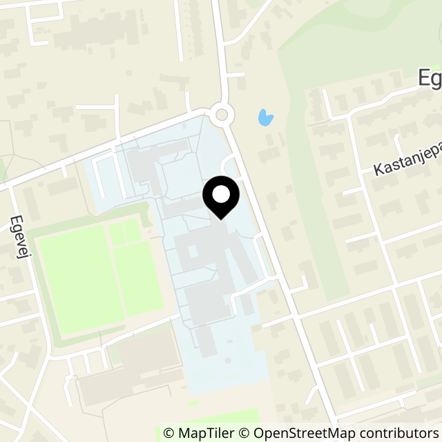 Kort over Egebjergvej 165
