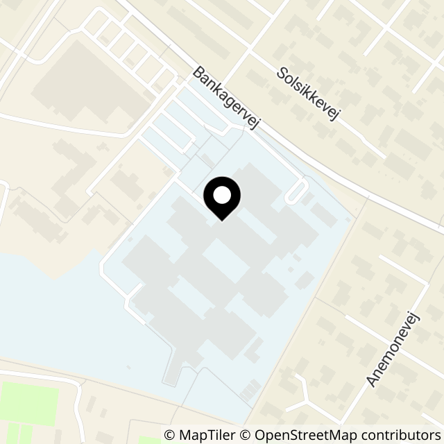 Kort over Bankagervej 99