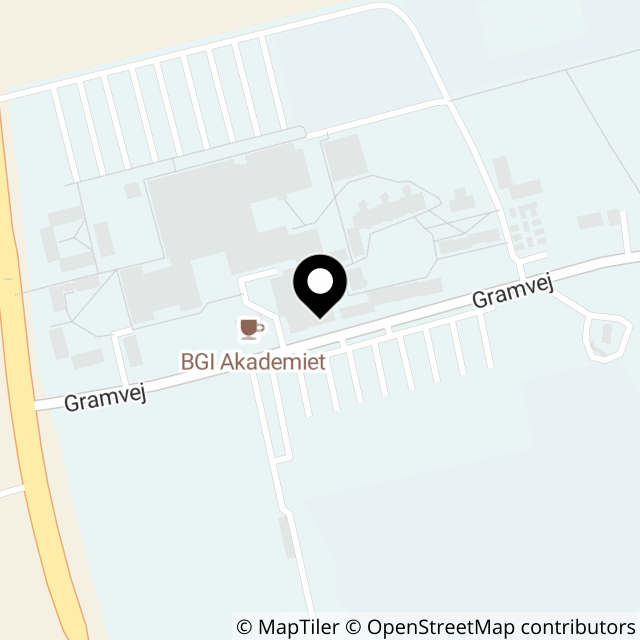 Kort over Gramvej 3