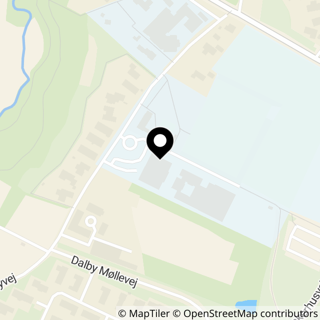 Kort over Dalbyvej 116