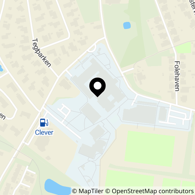 Kort over Hoppesvej 21