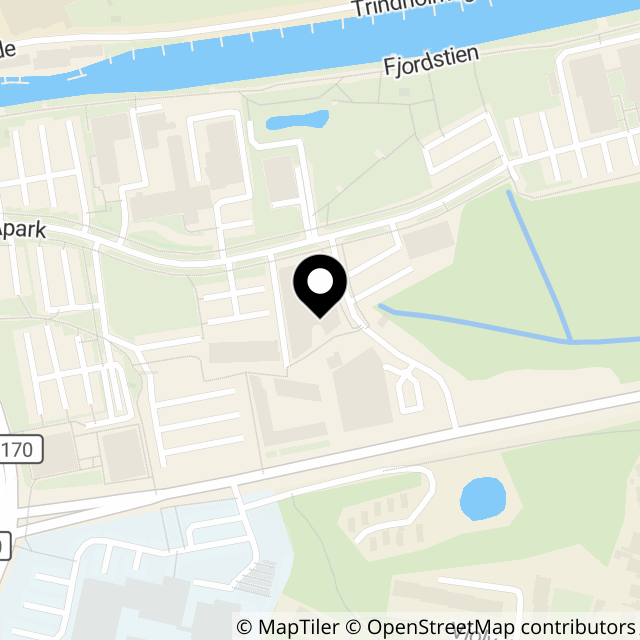 Kort over Kolding Åpark 16