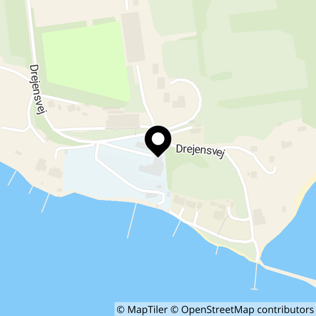 Kort over Drejensvej 100