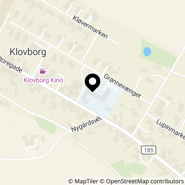 Kort over Grønnevænget 7