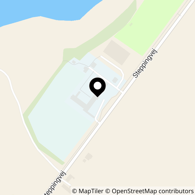 Kort over Steppingvej 14
