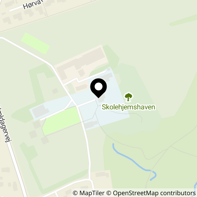 Kort over Solvej 62B