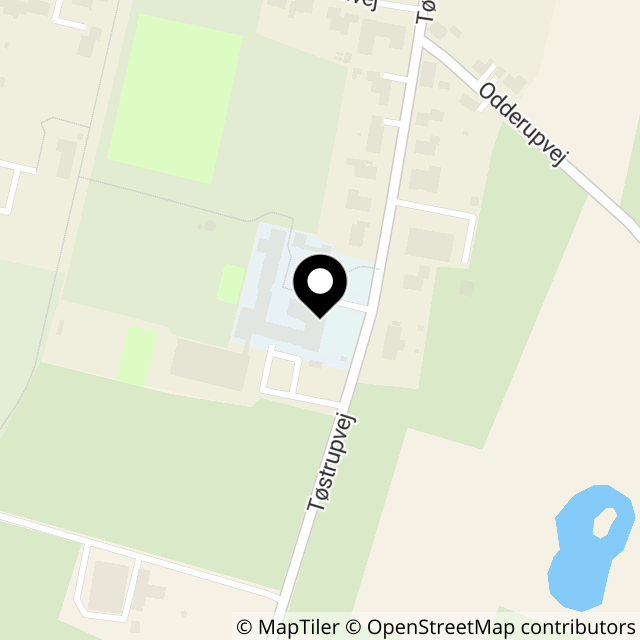 Kort over Tøstrupvej 26