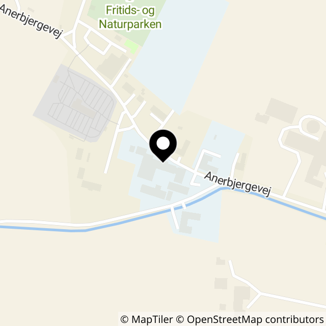 Kort over Anerbjergevej 27