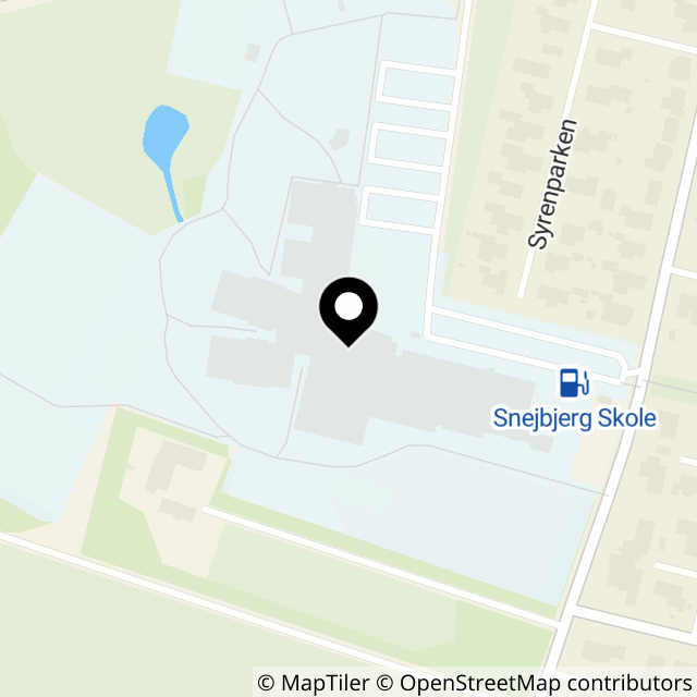 Kort over Snejbjerg Hovedgade 75