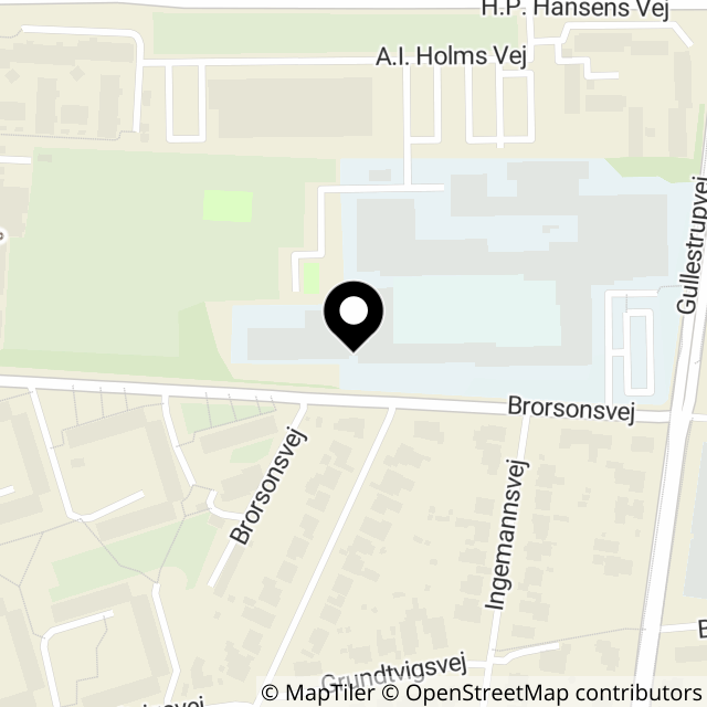 Kort over Brorsonsvej 4