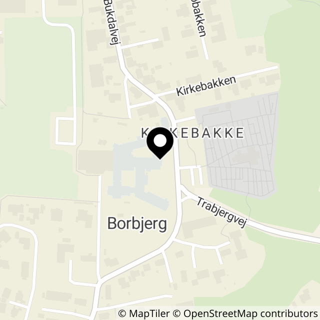 Kort over Bukdalvej 1