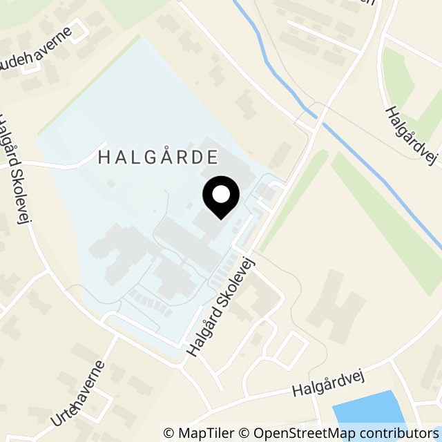 Kort over Halgårdvej 3