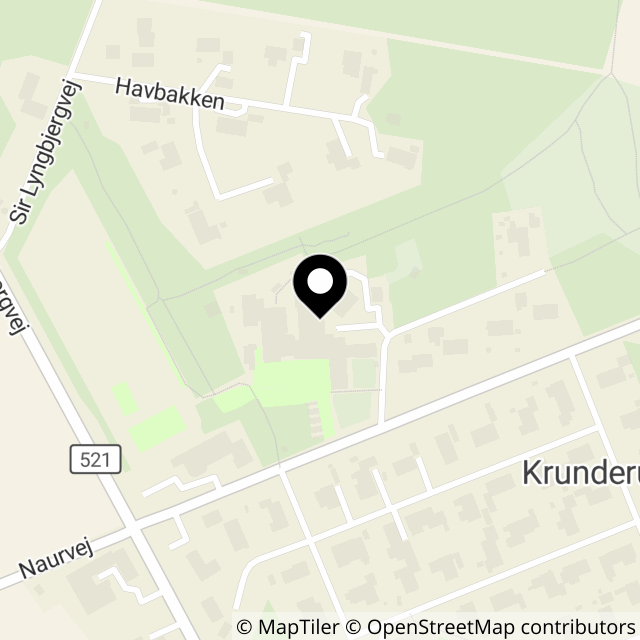 Kort over Sirvej 3