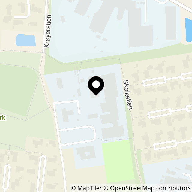 Kort over Valdemar Poulsens Vej 16