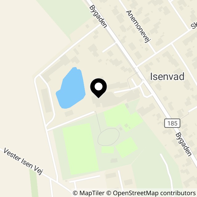 Kort over Bygaden 41