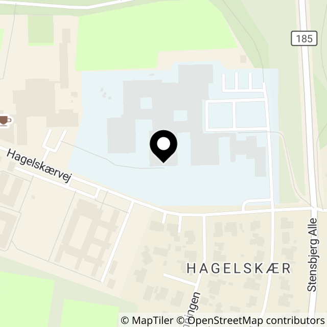 Kort over Hagelskærvej 8
